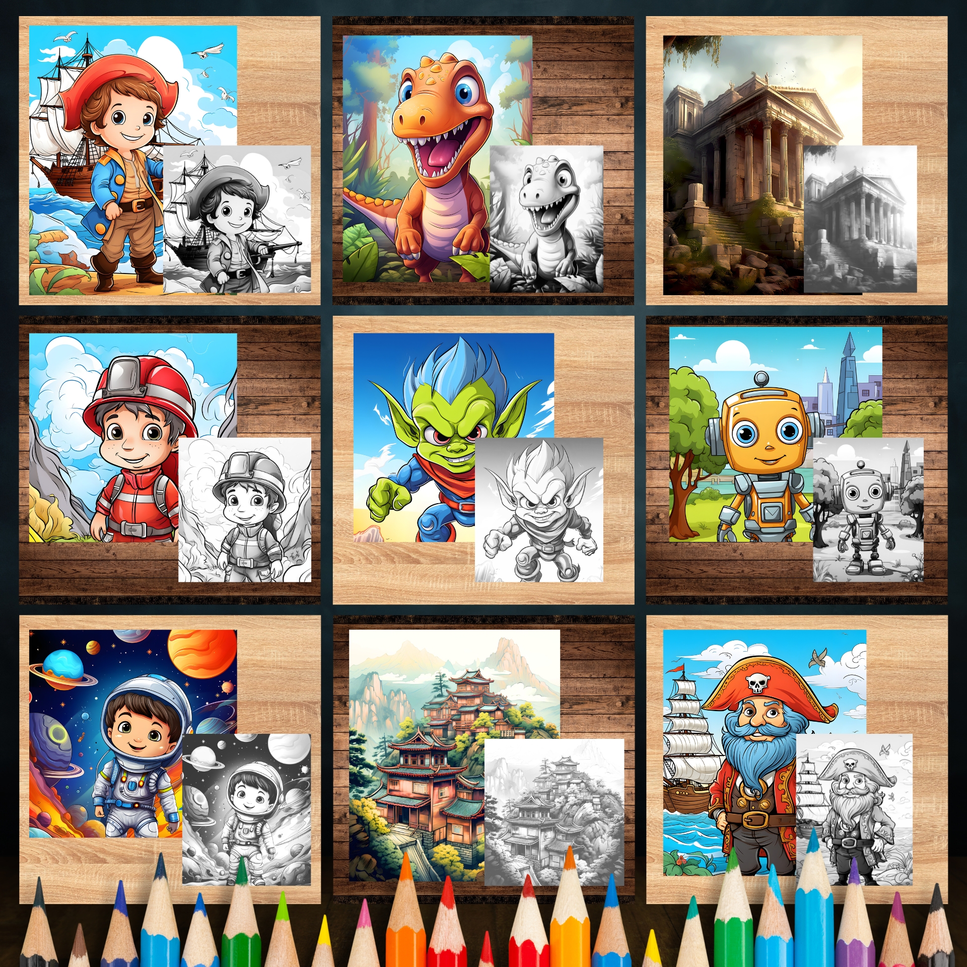 Coloring E-Books: Perfect for Kids and Adults Alike! - Image 4
