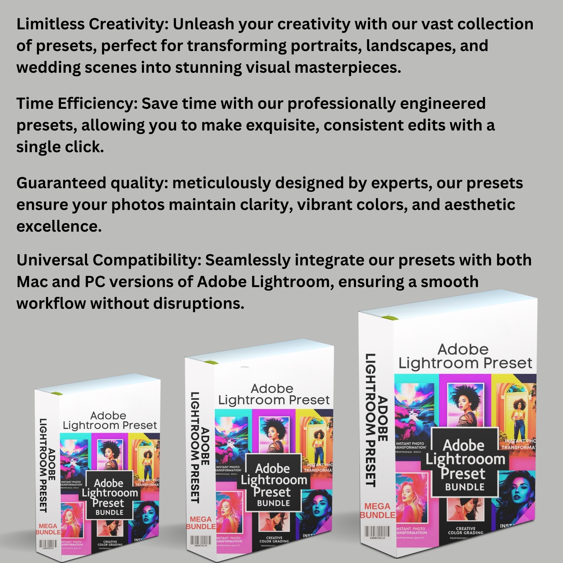Premium & Ultimate Lightroom Presets Mega Bundle - Premium Quality - Image 3