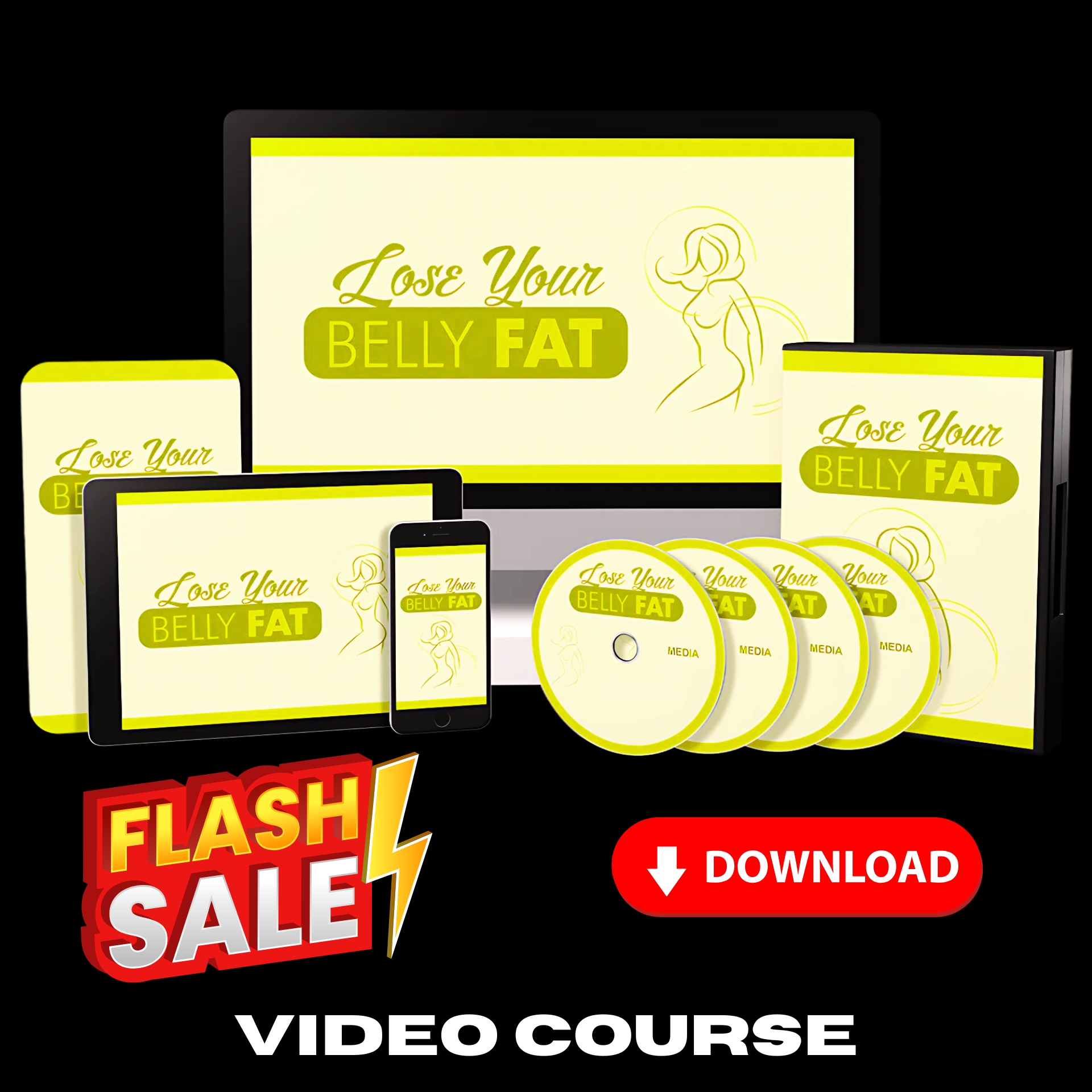 Lose Your Belly Fat (Masterclass Video Course)
