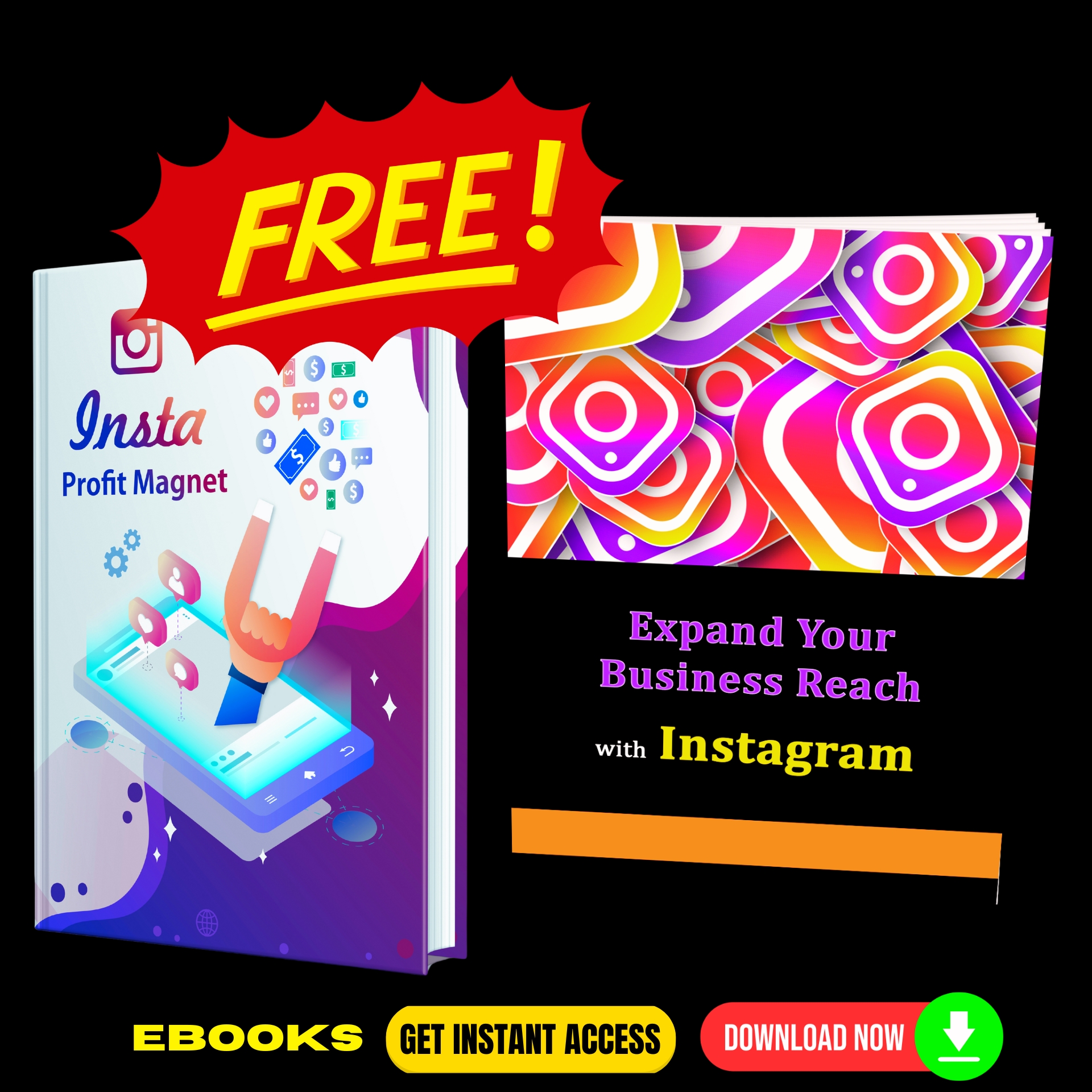 Two eBooks About Instagram Marketing - FREE