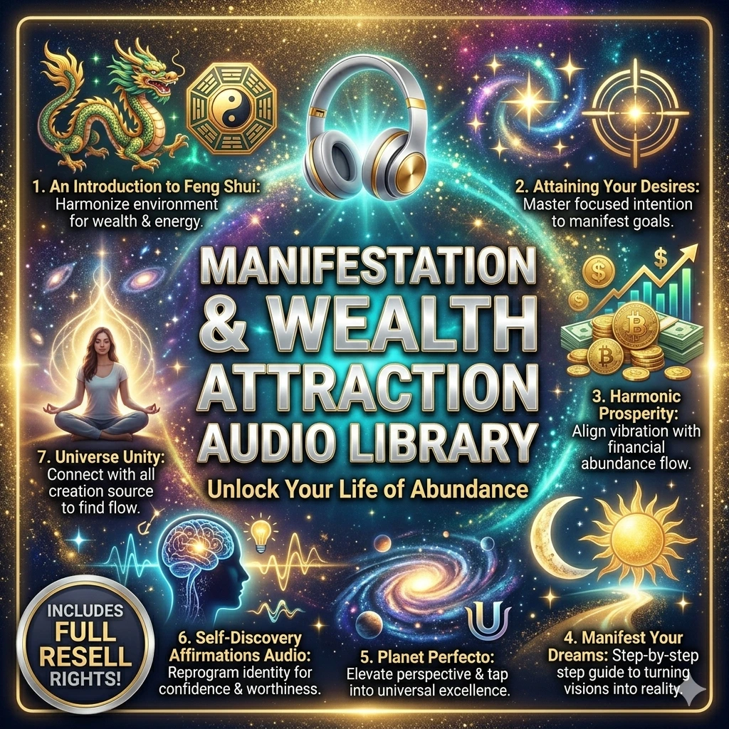 Manifestation & Wealth Attraction Audio Library