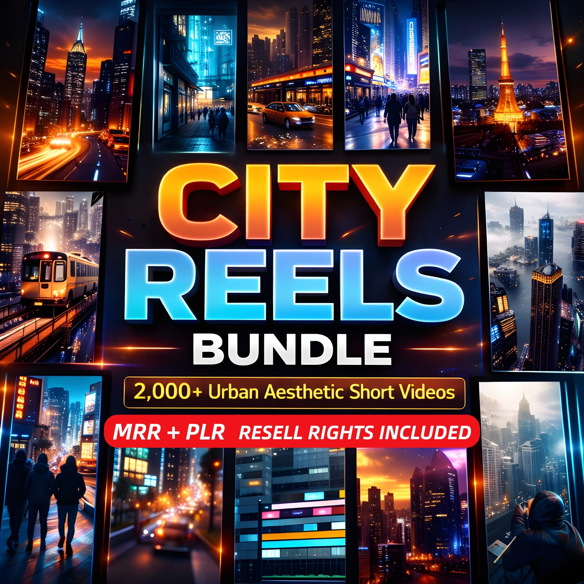 2000+ City Reels Bundle β Go Viral with Urban Aesthetic Content!